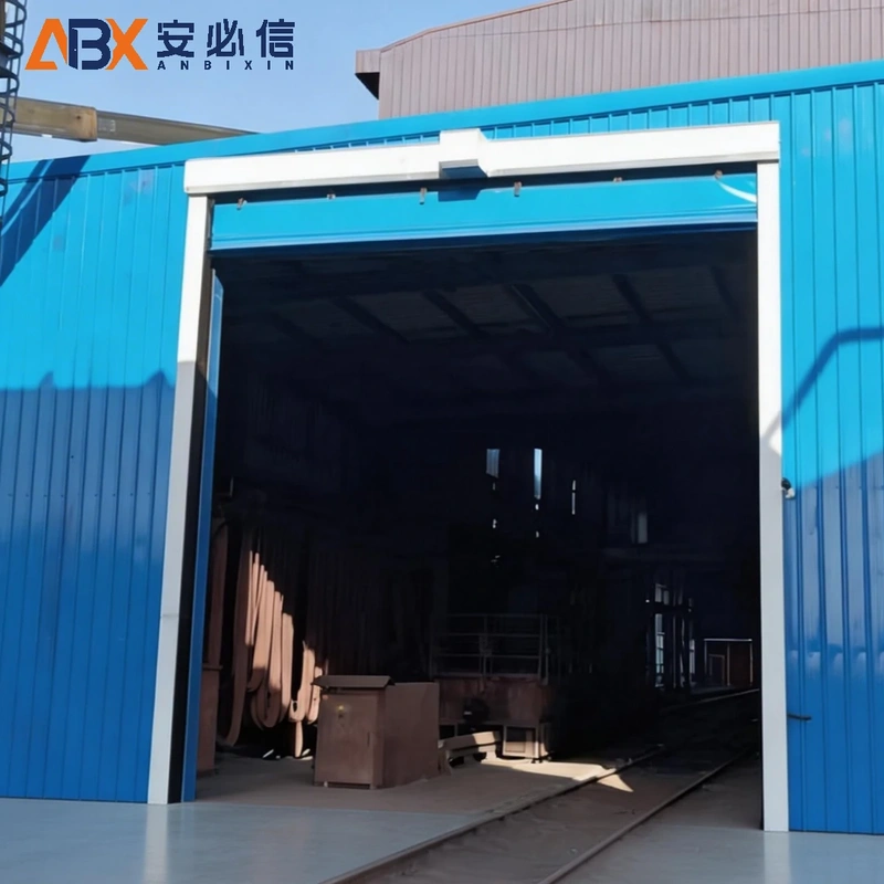 柳州市软帘堆积门